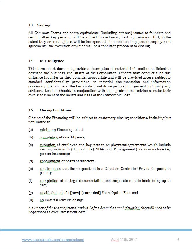 Convertible Loan Agreement Template