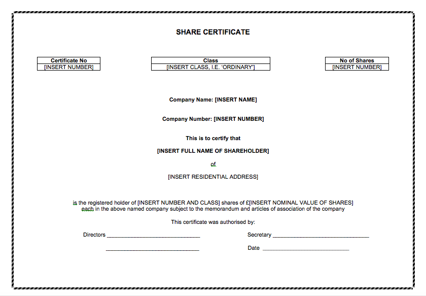 Certificate of incumbency кипр образец