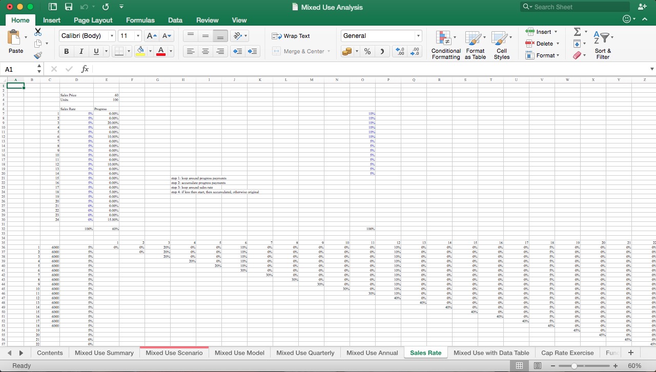 Real Estate Excel Model Eloquens