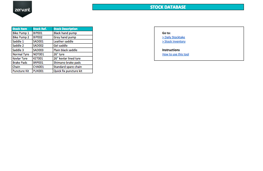 Inventory and Stock Management Tool in Excel Eloquens