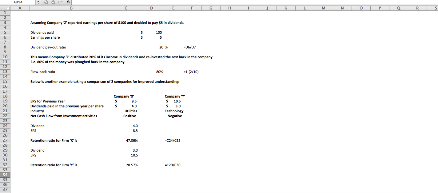 Retention Ratio Excel Template Eloquens