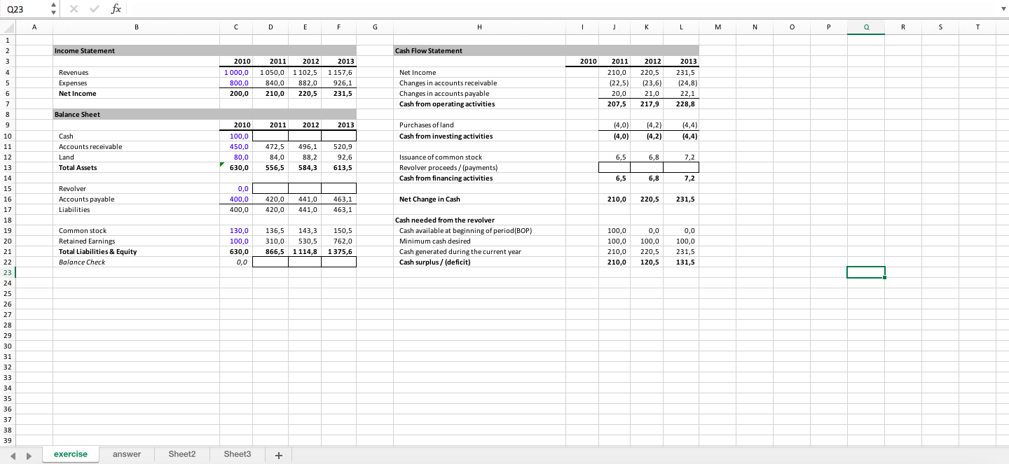Revolver (Revolving Credit Line) Excel Model Exercise Template Eloquens Revolver (Revolving Credit Line) Excel Model Exercise Template Eloquens