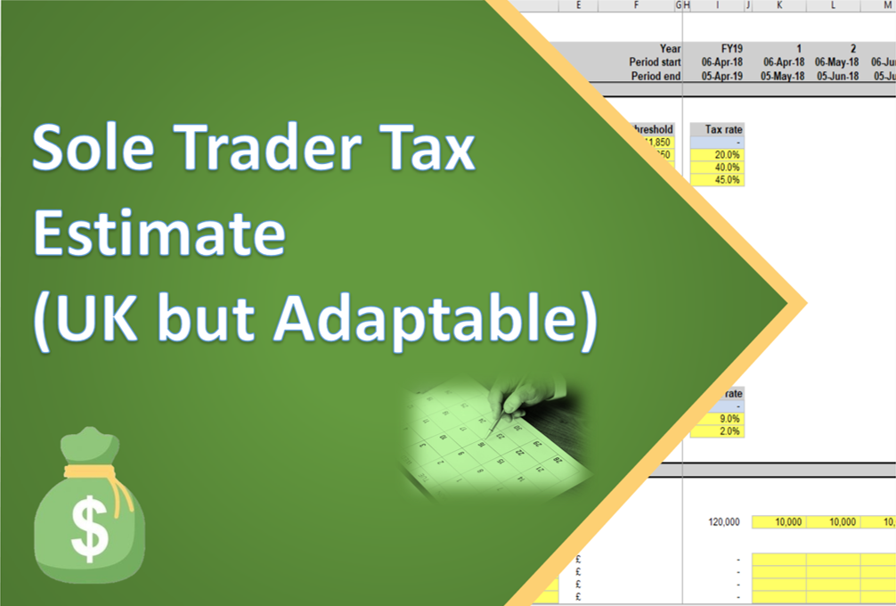 Sole trader tax estimate Model (UK but adaptable) Eloquens