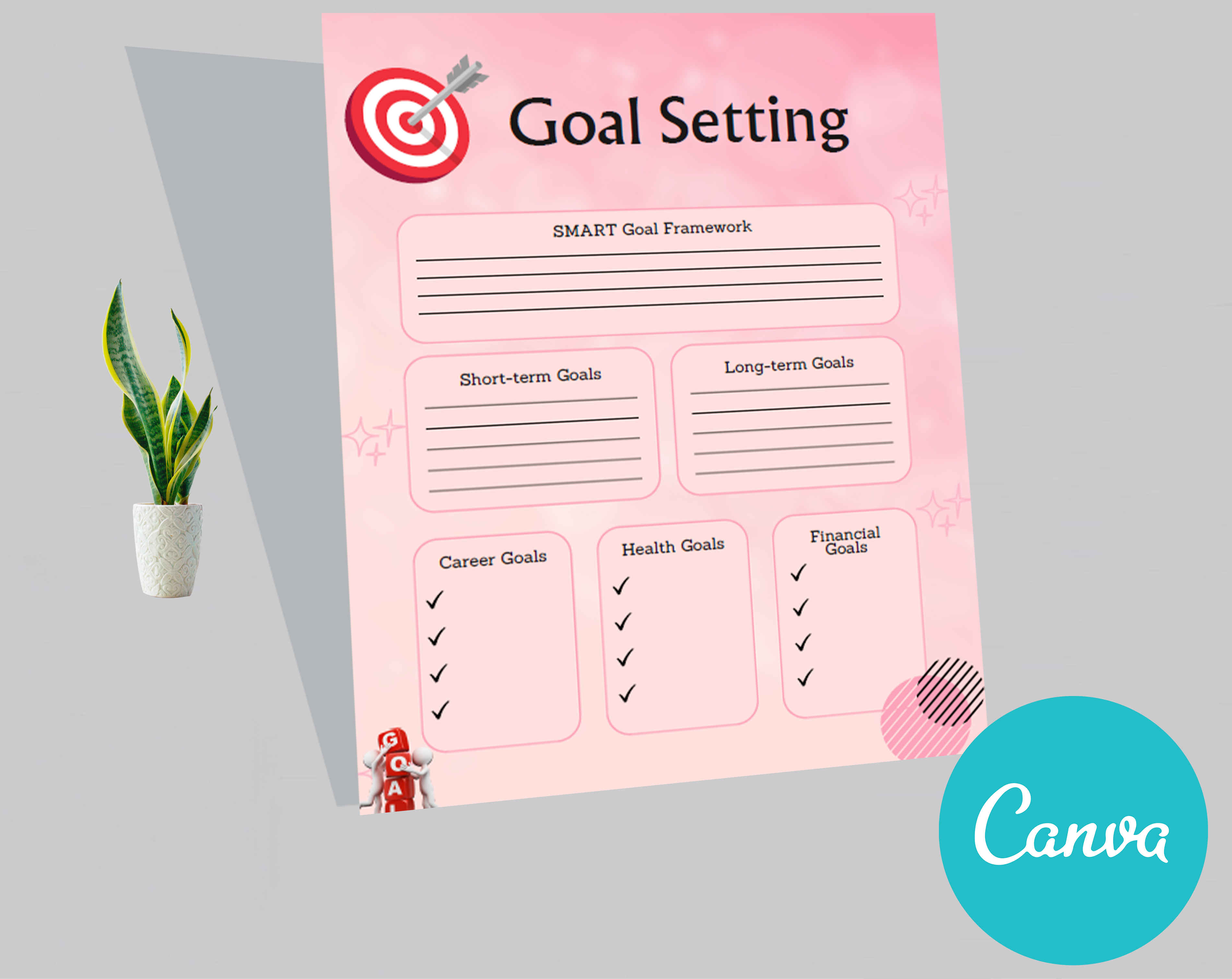 Goal Setting Planner Eloquens