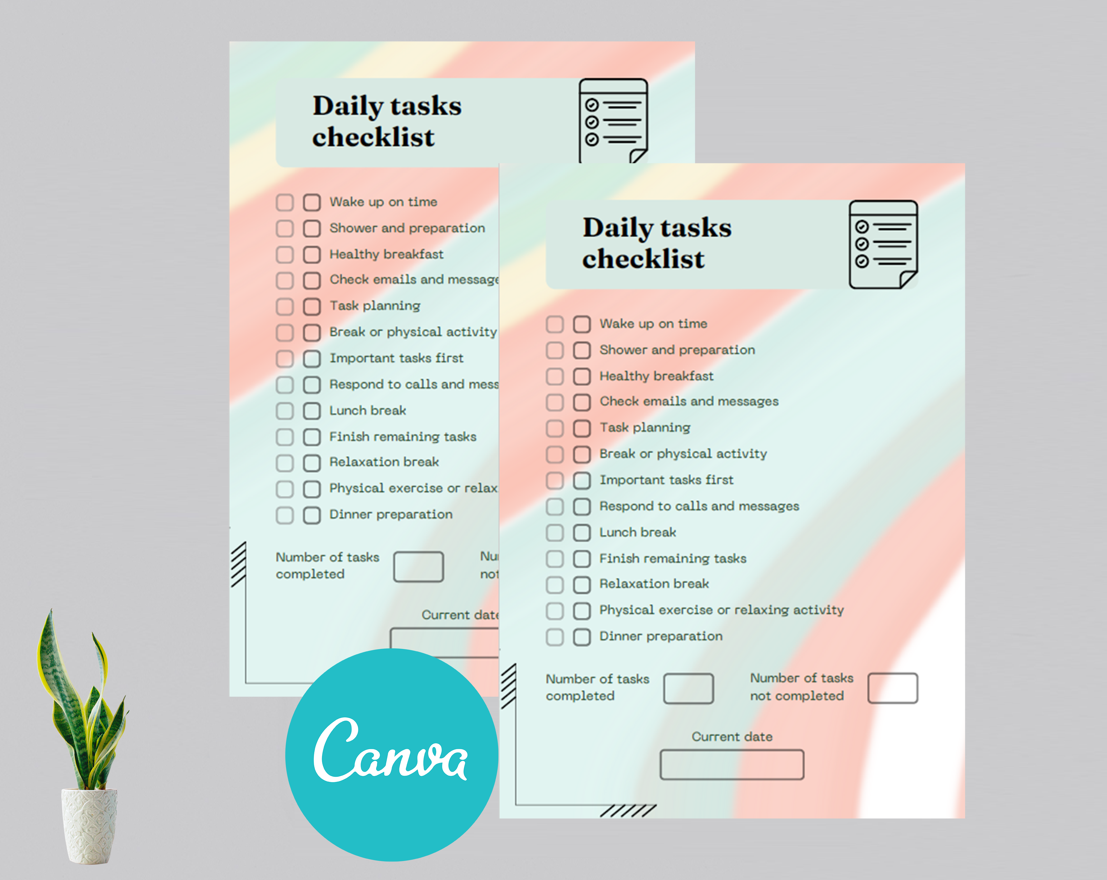 Daily Tasks Planner - Eloquens