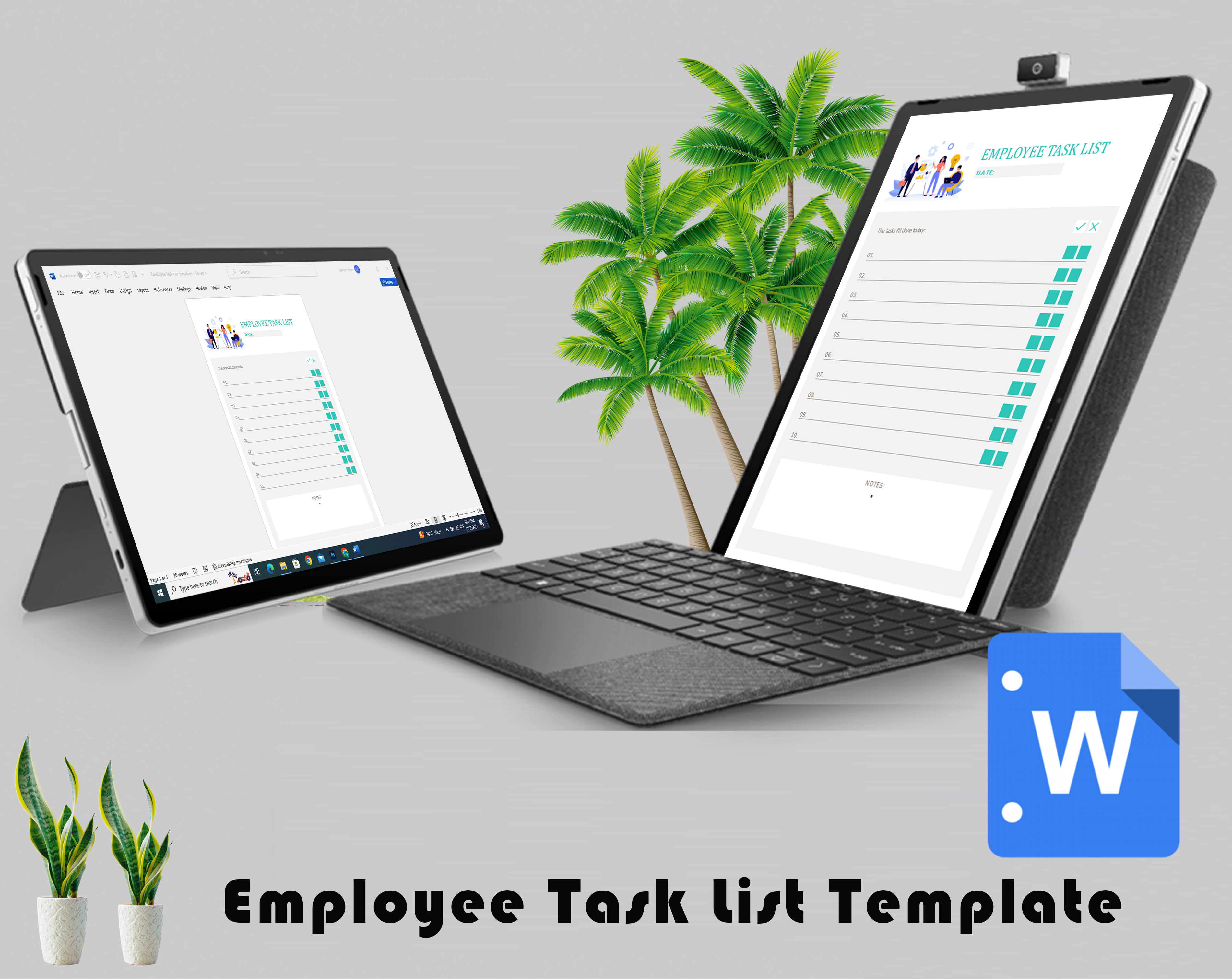 Employee Task List Template - Eloquens