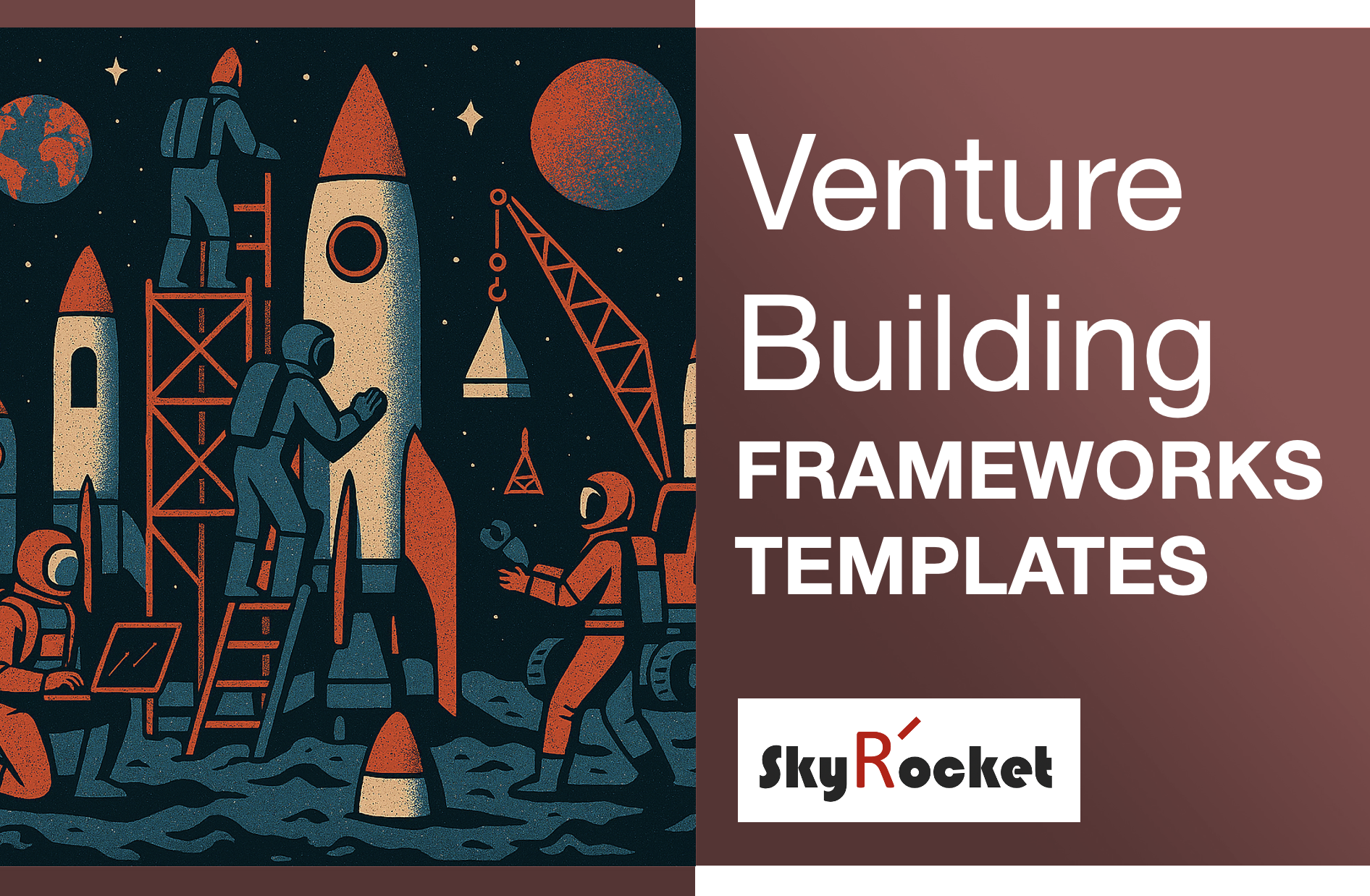 Venture Building Frameworks Templates Bundle - Eloquens