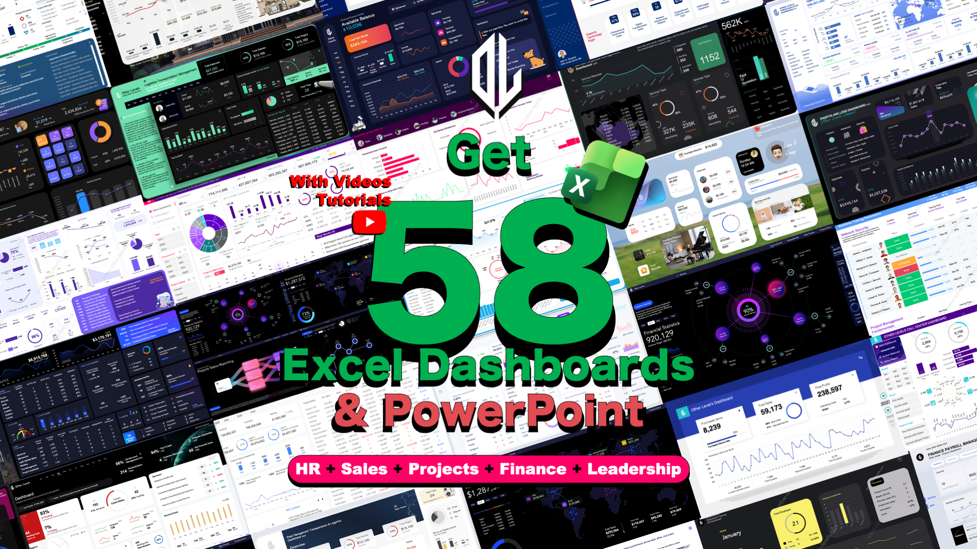 Unlimited Excel Dashboards and PowerPoint 58 Templates Bundle - Eloquens