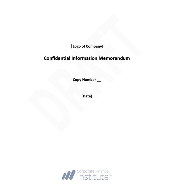 How to write a Confidential Information Memorandum (CIM) Eloquens