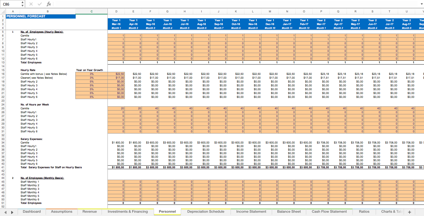 Modern Apartment Development Financial Model Excel for Small Space