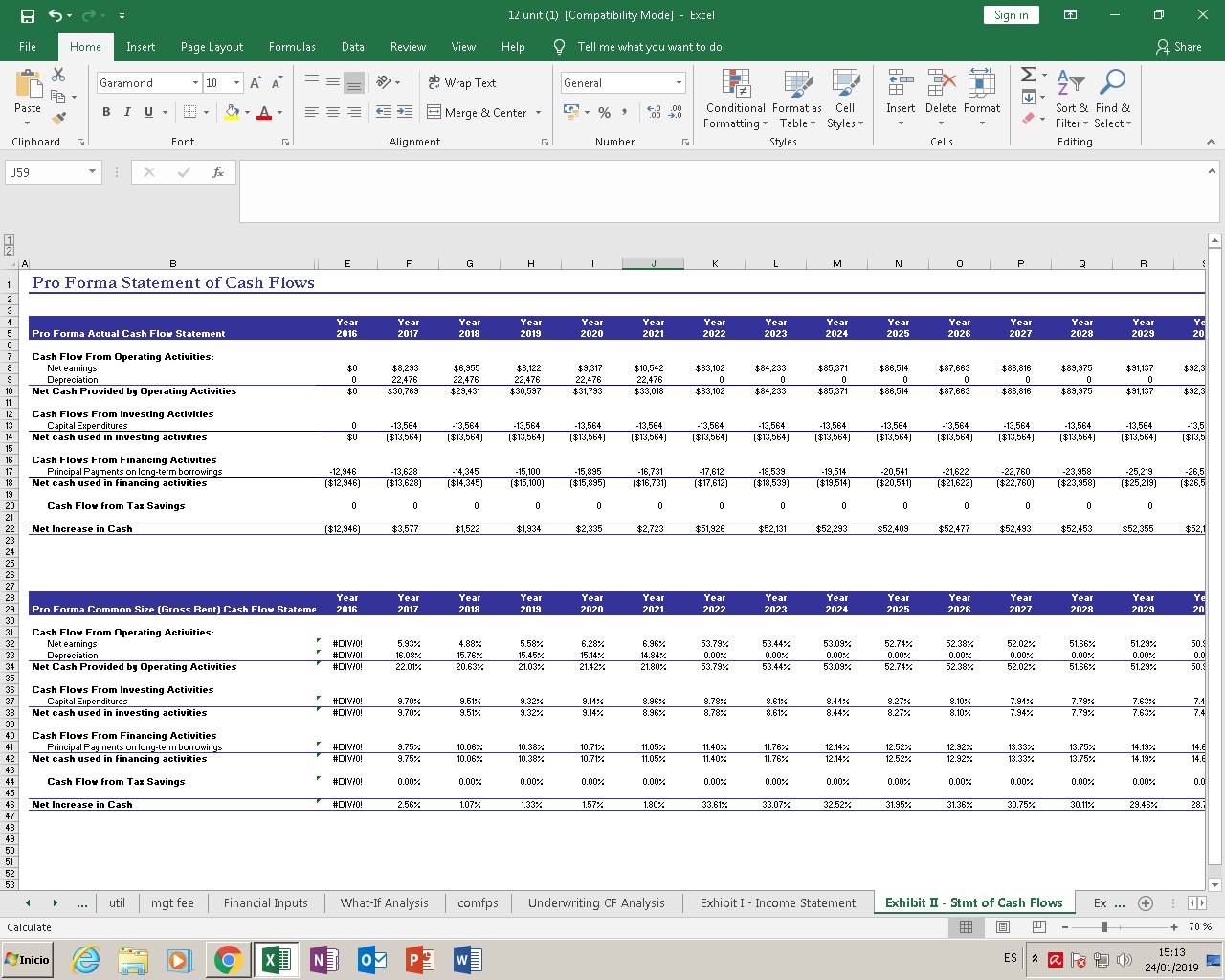 Real Estate Financial Model Excel Template for Complete Valuation with