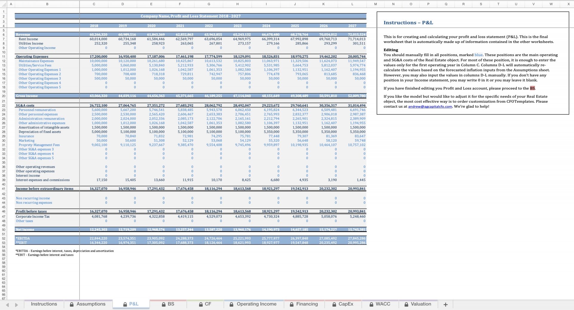 free property evaluator cash flow free property evaluator cash flow