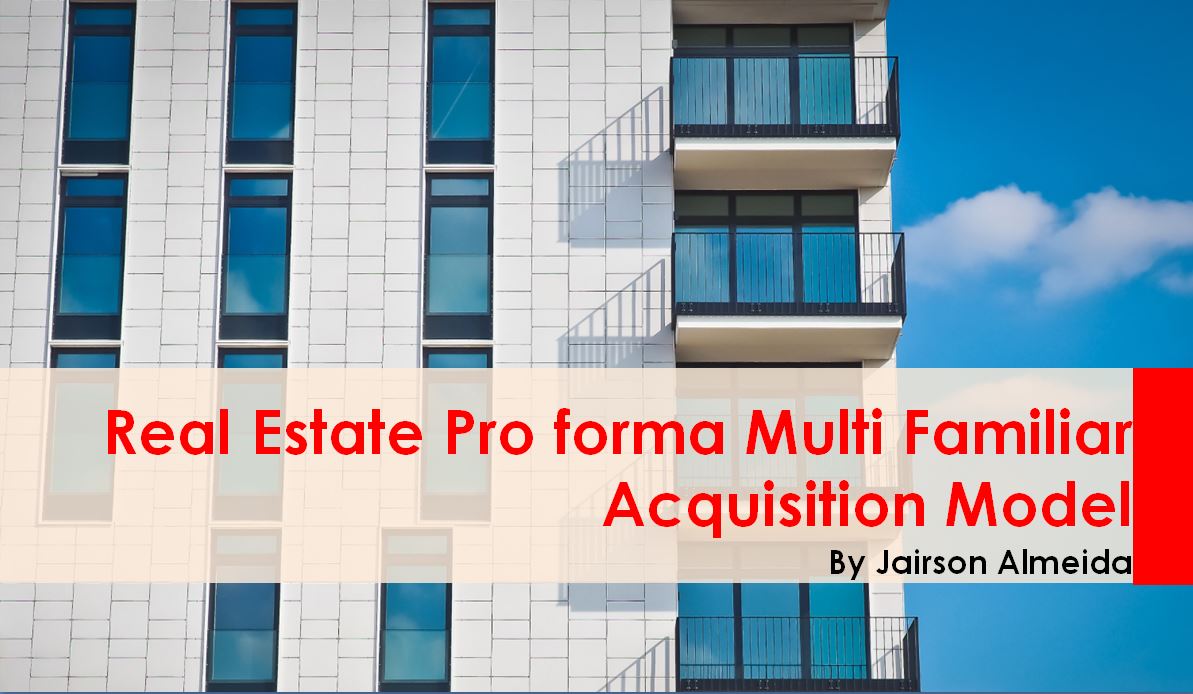 Real Estate Multi Family Property Acquisition Model Eloquens