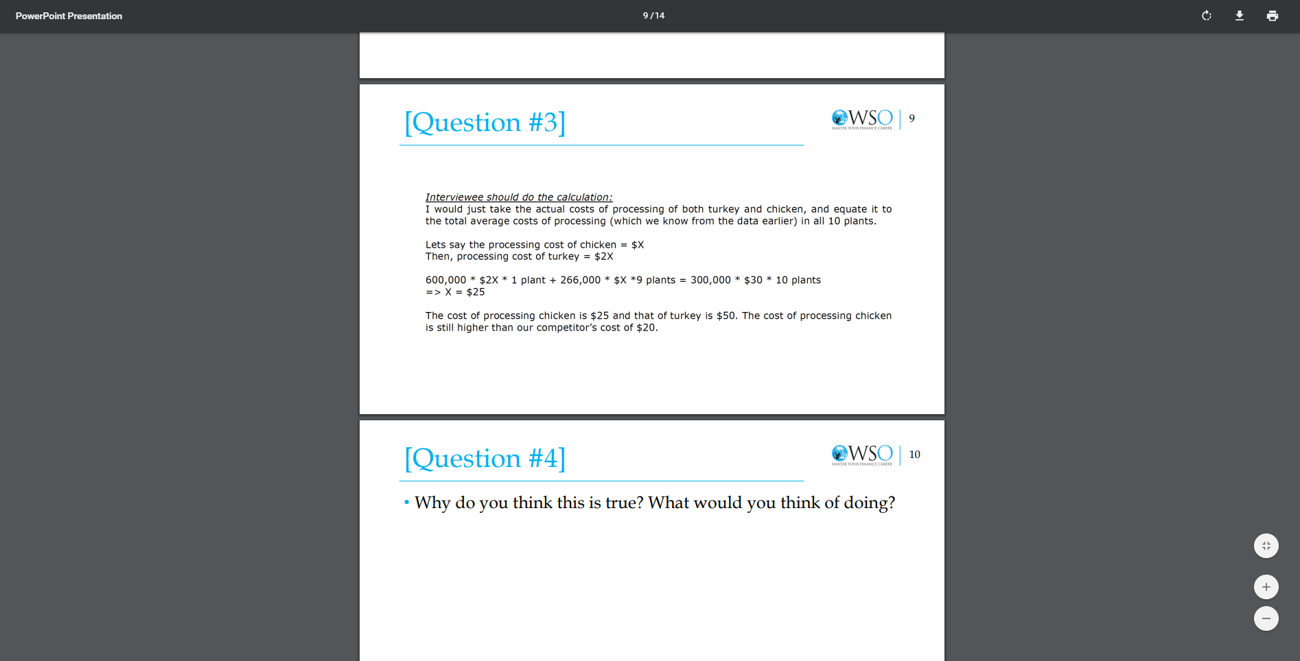 McKinsey Case - Template Sample - Eloquens Inside Mckinsey Business Case Template