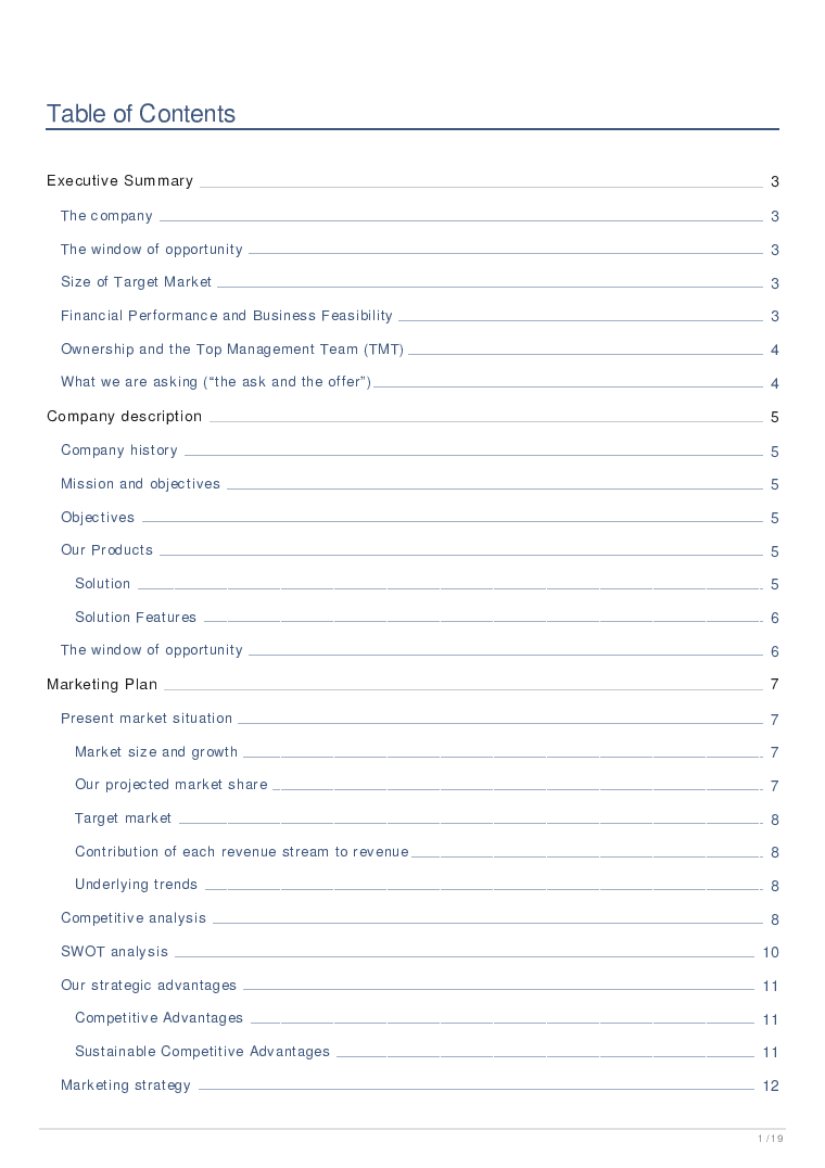 Online Shopping site Business Plan Example Eloquens