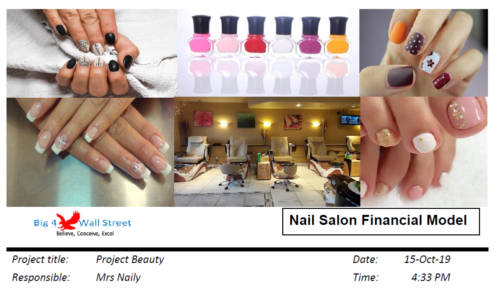 Nail Salon Financial Model - Eloquens