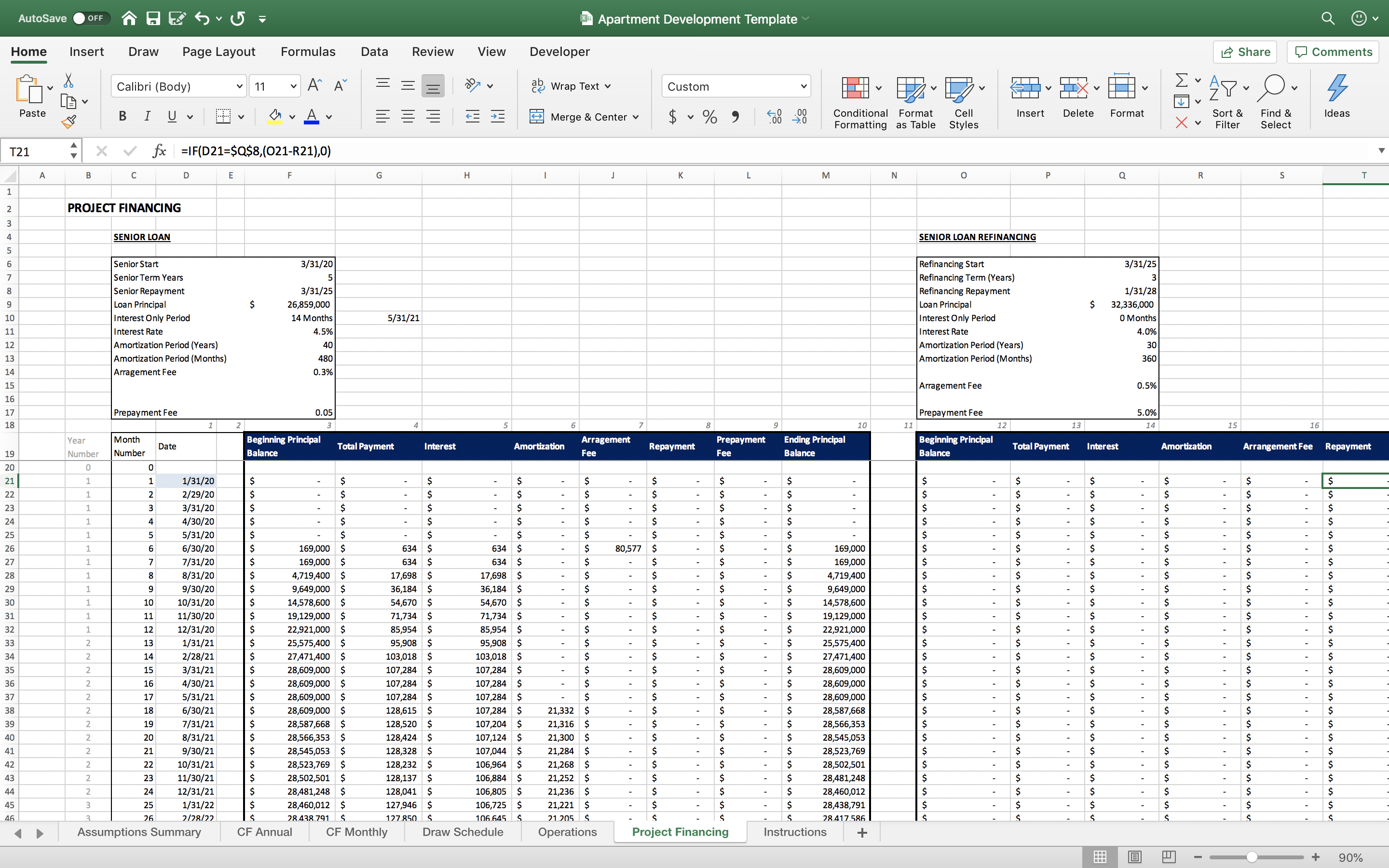 real-estate-development-pro-forma-template-excel-free