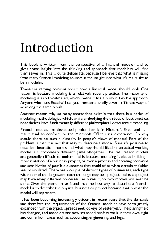 The Handbook of Financial Modeling Eloquens