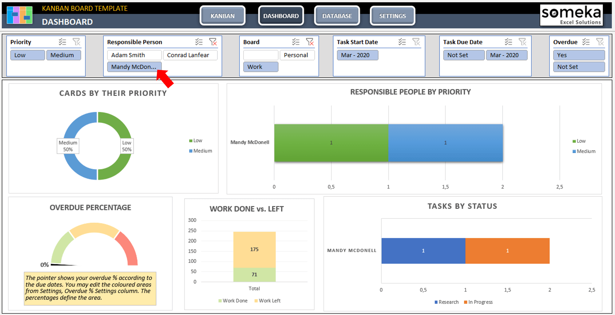 Kanban Board Excel Template Eloquens