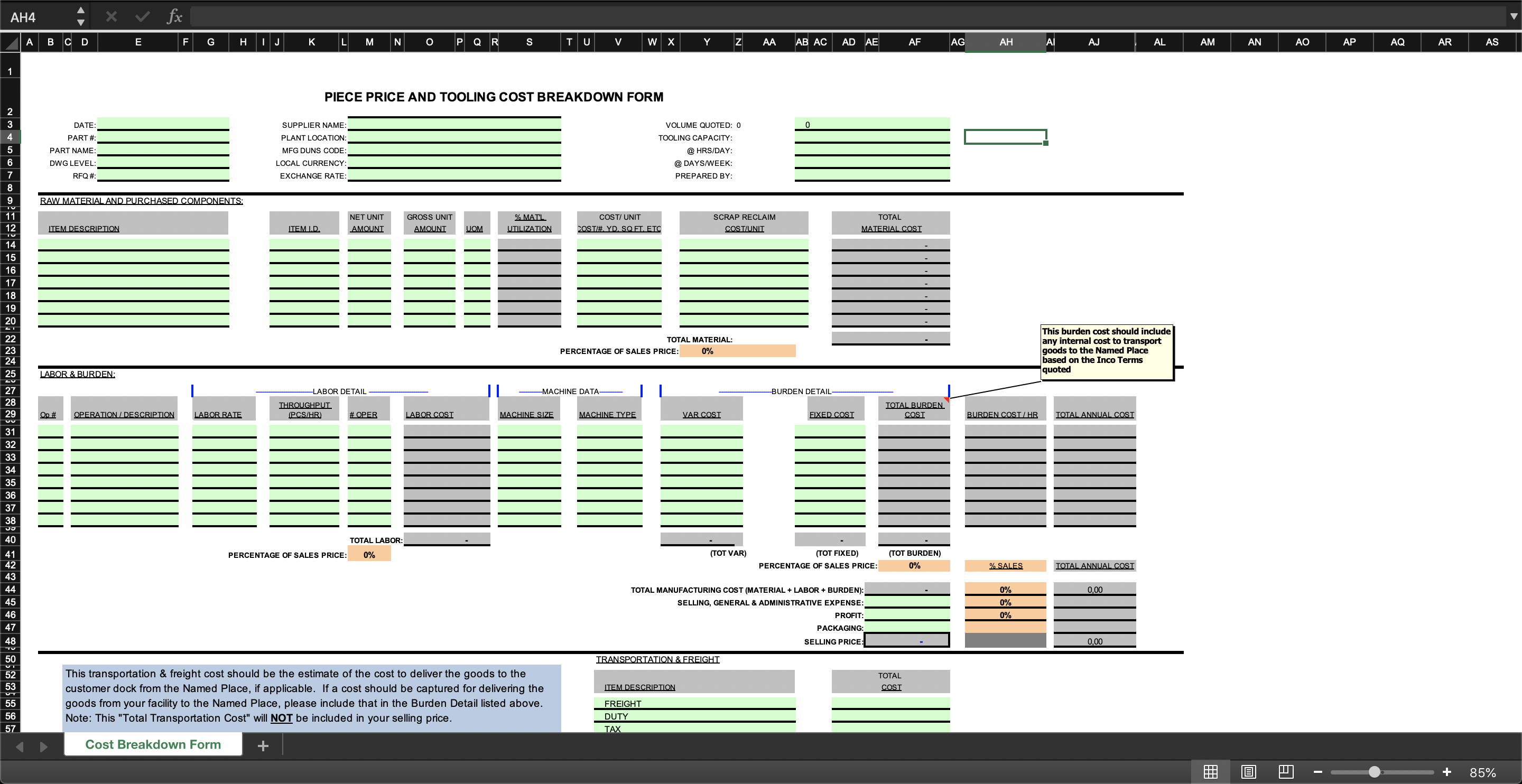 should-cost-cost-break-down-method-template-eloquens