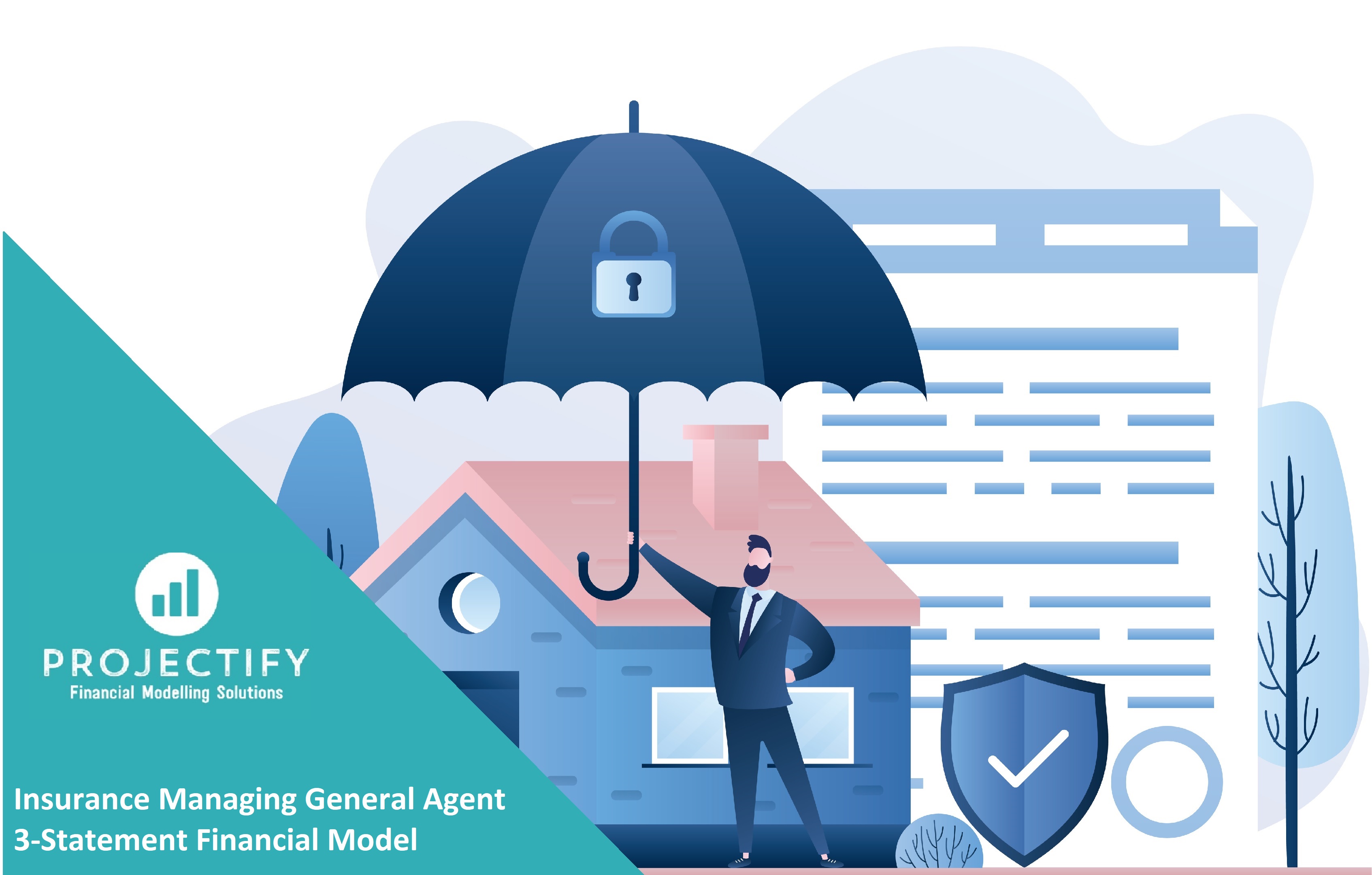 Insurance Managing General Agent (MGA) Financial Projection 3 Statement