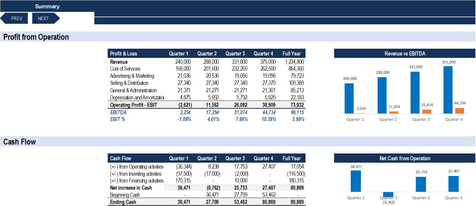 Fmcg business plan ppt picture