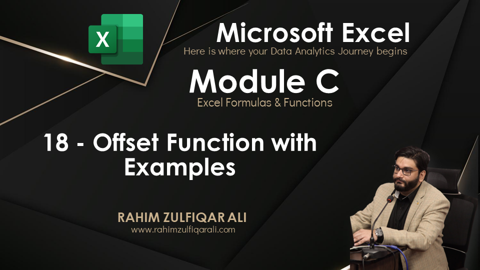 Microsoft Excel Course | Data Analytics, Visualizations, Concepts with ...