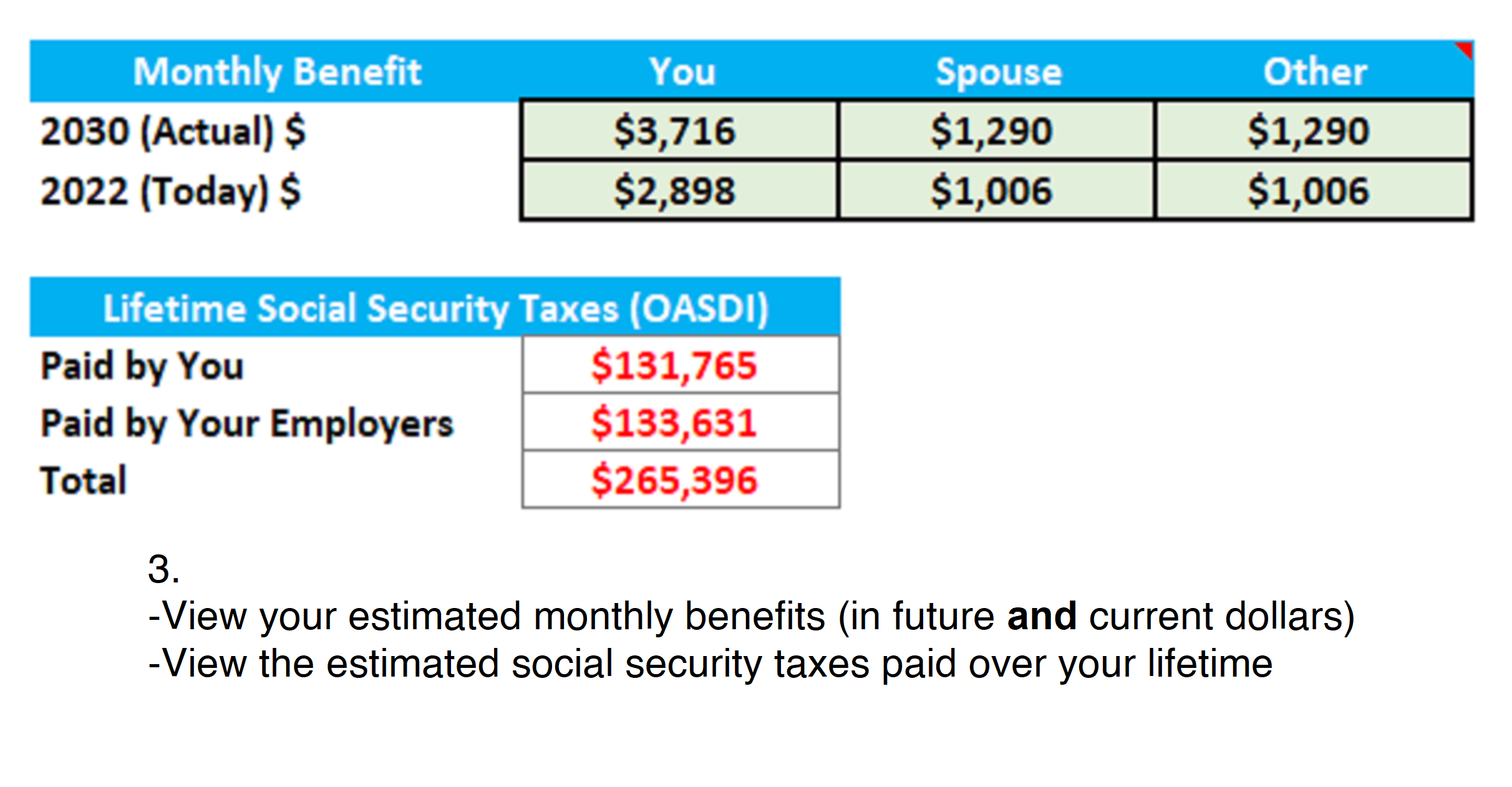 2023 Social Security Benefits Calculator (Excel based) Eloquens