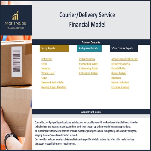 Streamlining Success: Master Your Water Delivery Service Financial Model