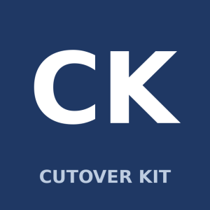 Cutover Kit, Control sets for ERP data migration, reconciliation and cutover