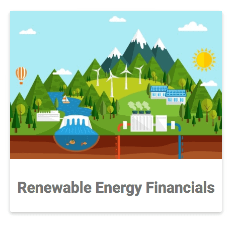 Renewable Energy Financials Category