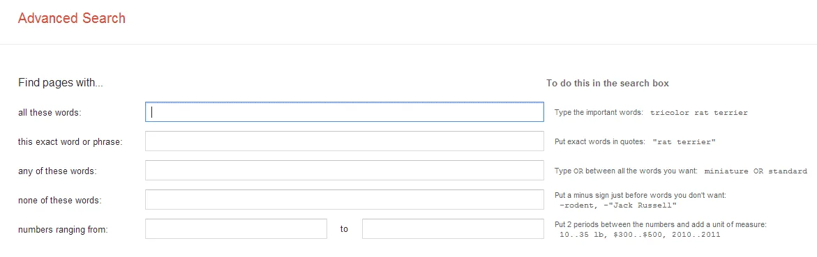 Google Advanced Search (1)