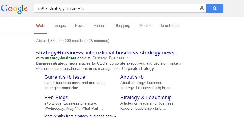 -m a strategy business - Google Search