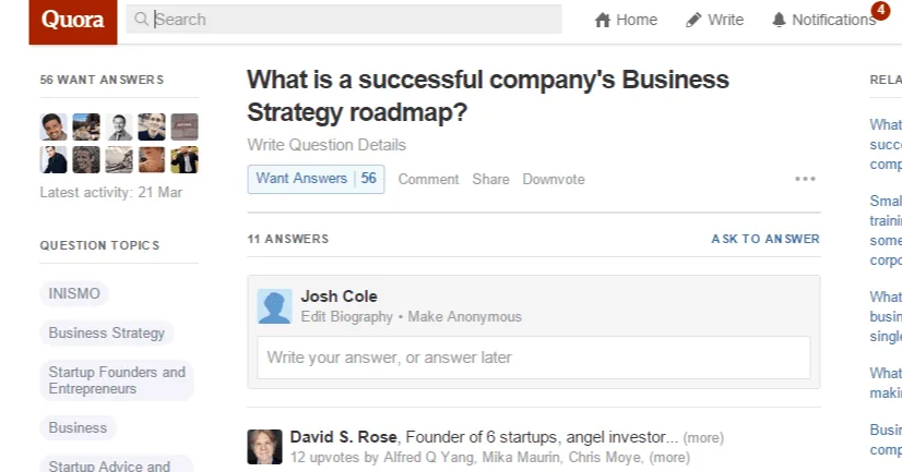 4 What is a successful company's Business Strategy roadmap - Quora
