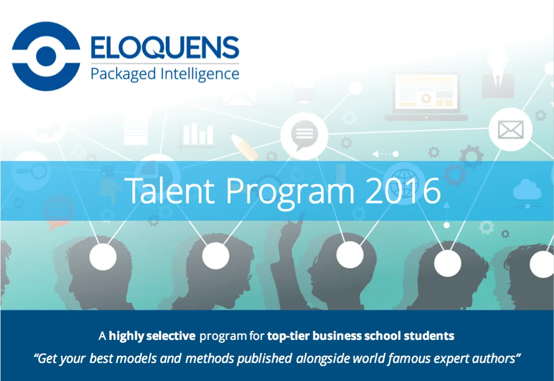 Talent Program 2016 Brochure