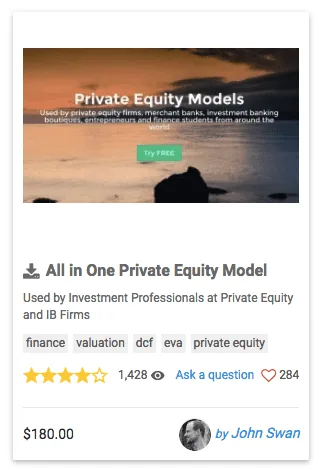 All In One Private Equity Model