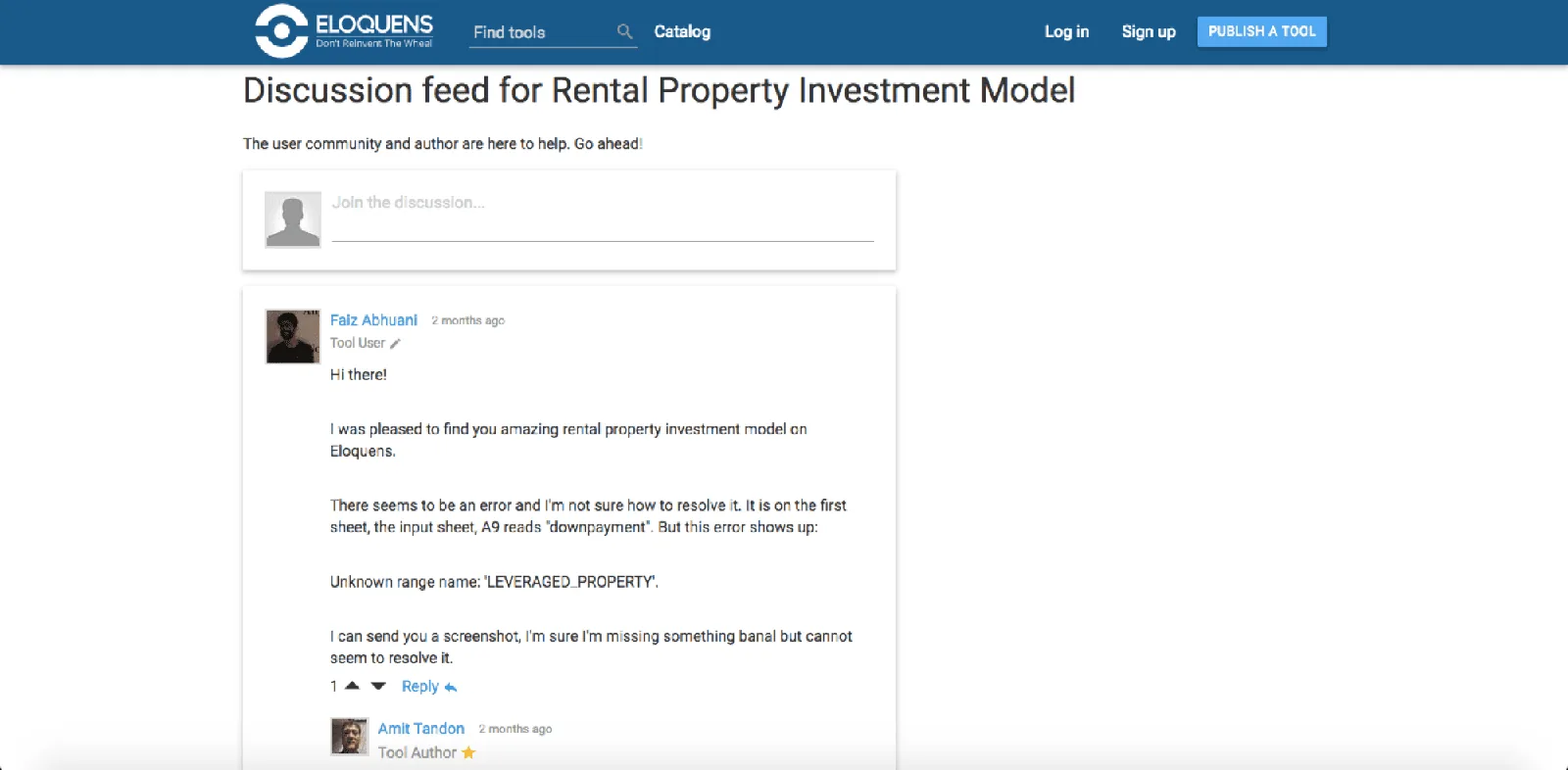 Discussion Feed Tool