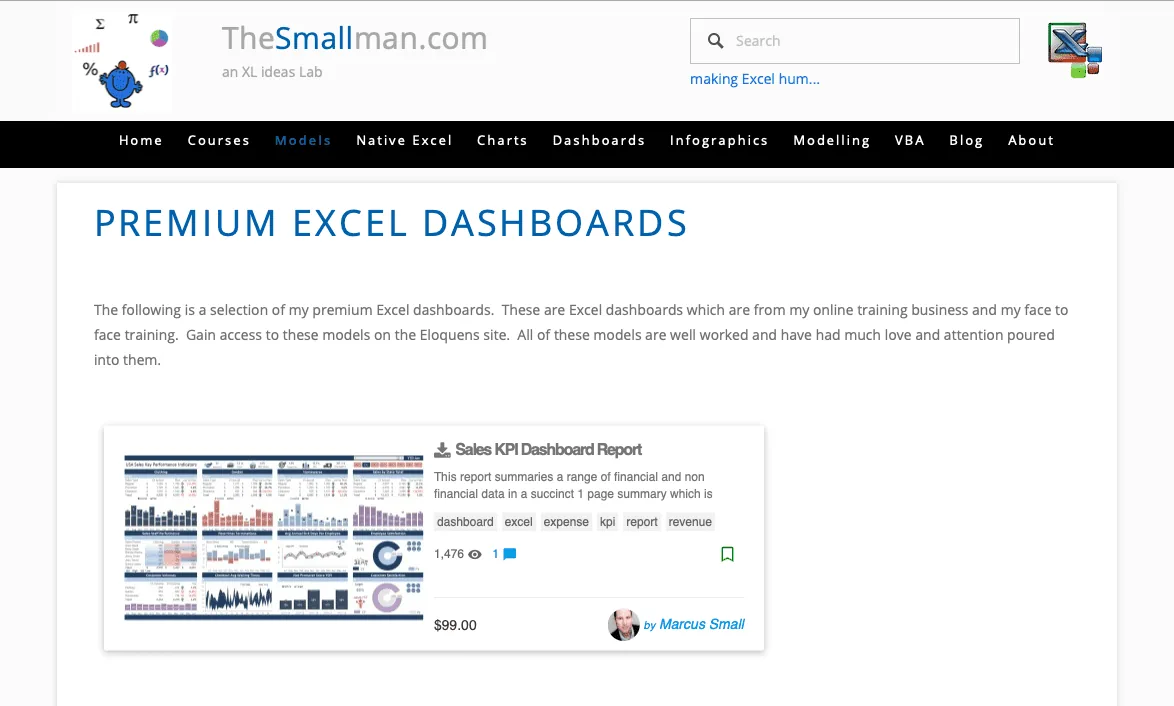 thesmallman.com website iframes