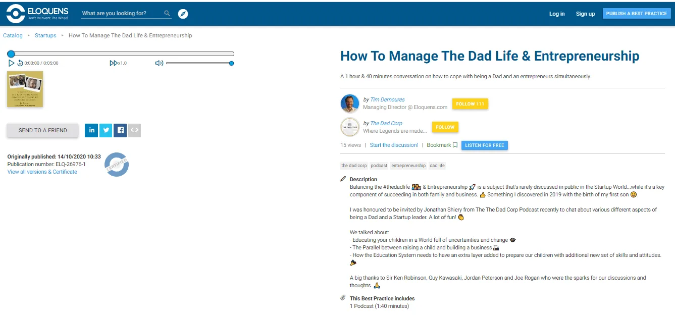How To Manage The Dad Life & Entrepreneurship