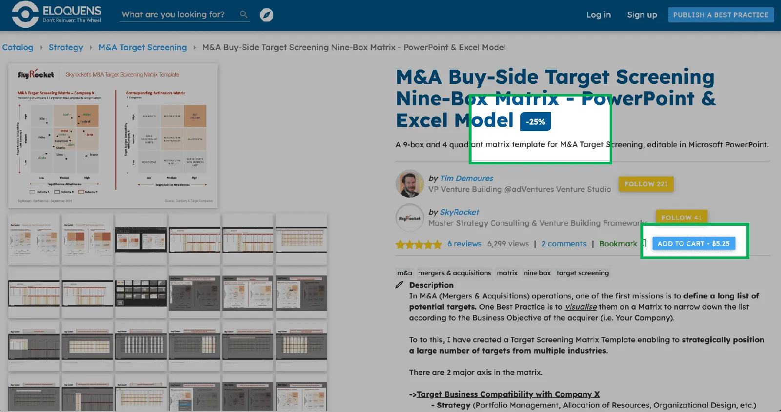 Discount in Best Practice Page